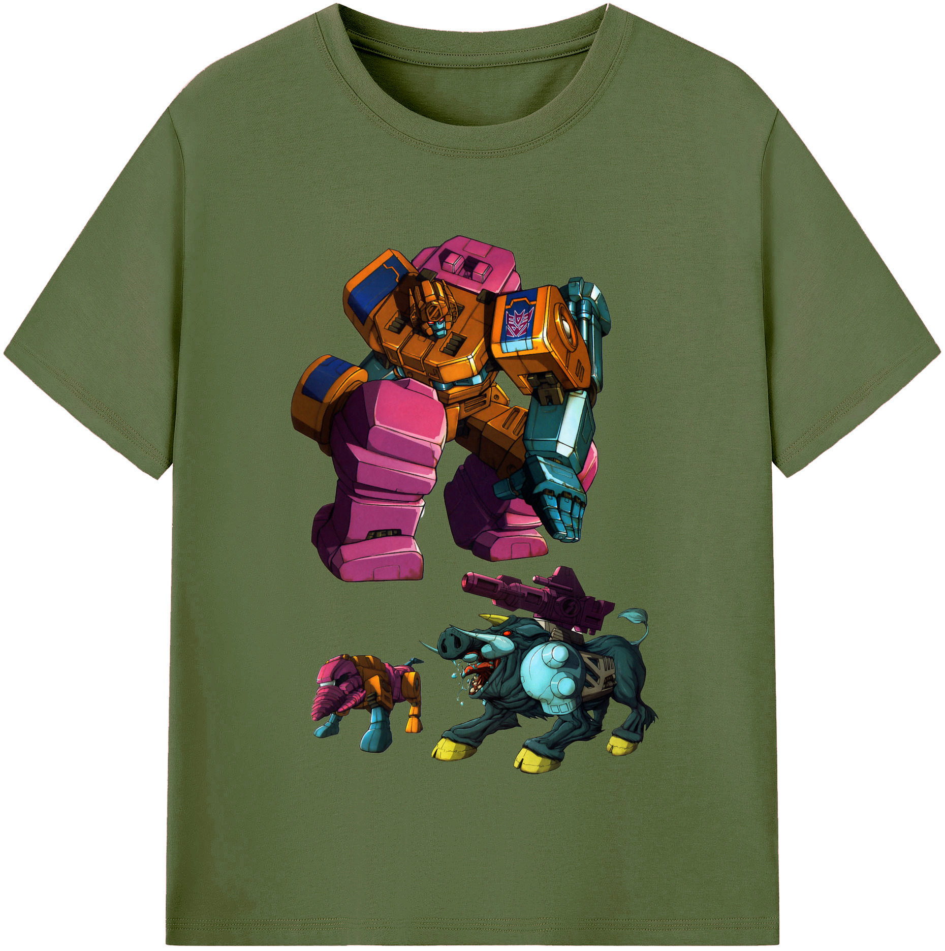 （画像用）  綿100％半袖Tシャツ（フロントプリント）